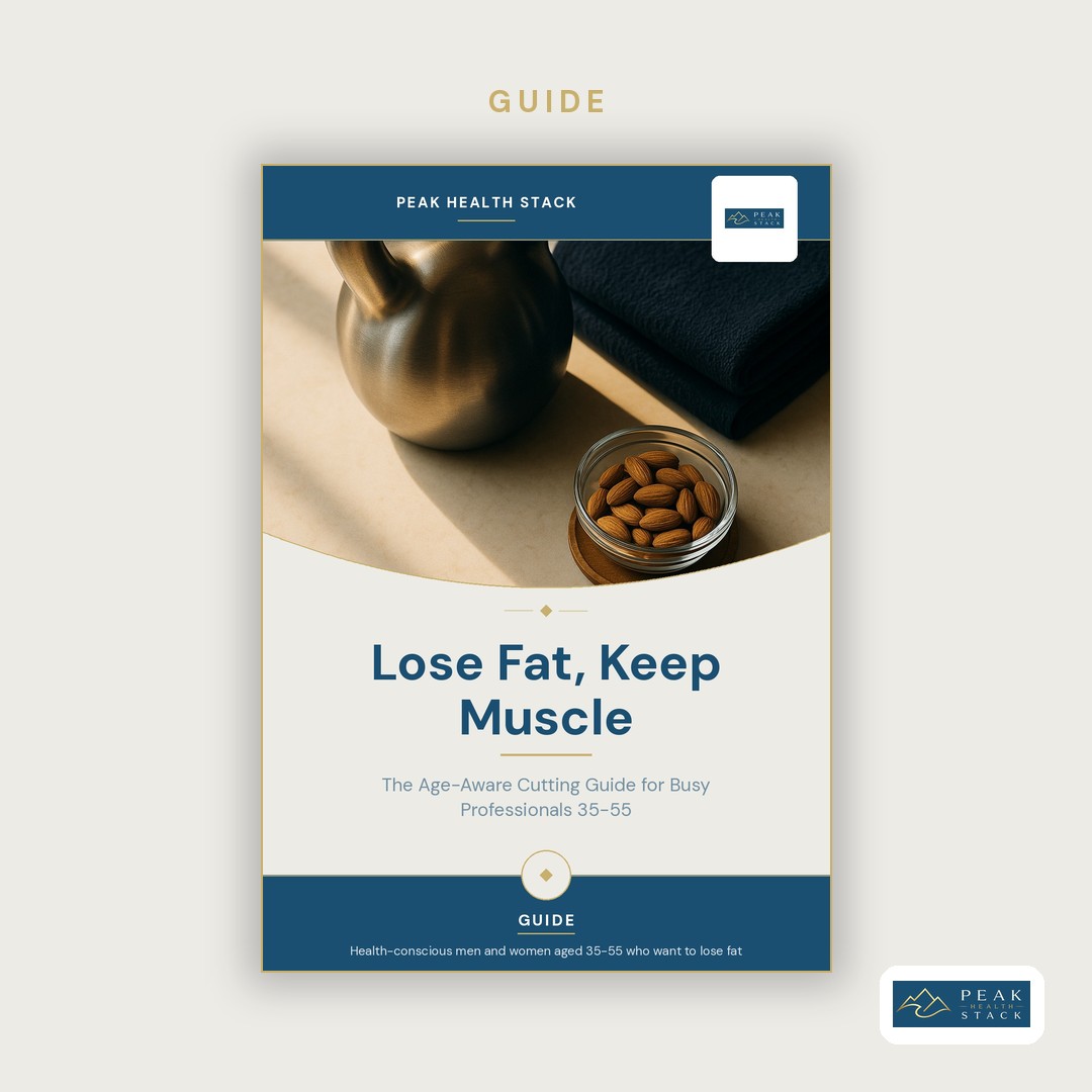 Lose Fat, Keep Muscle: The Age-Aware Cutting Guide for Busy Professionals 35-55