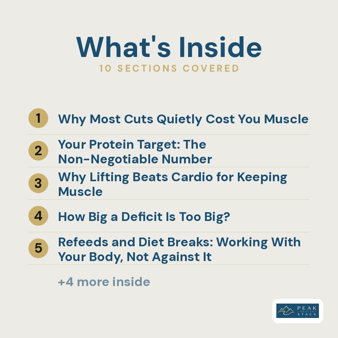 Lose Fat, Keep Muscle: The Age-Aware Cutting Guide for Busy Professionals 35-55 - Image 2