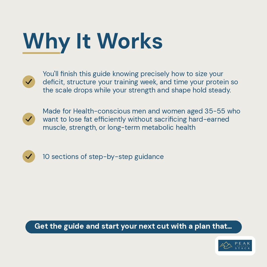 Lose Fat, Keep Muscle: The Age-Aware Cutting Guide for Busy Professionals 35-55 - Image 5