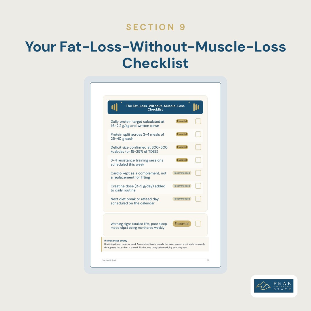 Lose Fat, Keep Muscle: The Age-Aware Cutting Guide for Busy Professionals 35-55 - Image 8