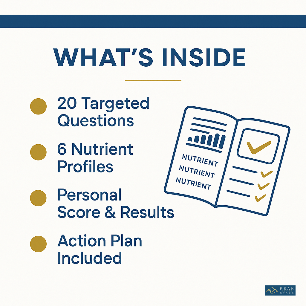 Women's Nutrient Deficiency Quiz — Find Your Personal Supplement Starting Point - Image 10